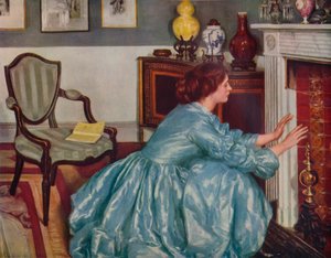 The End of the Chapter, 1911 1935 av Philip Wilson Steer