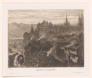 Utsikt over Freiburg (original tittel på objekt)