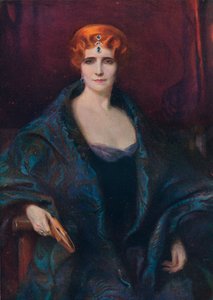Portrett av fru Elinor Glyn, 1912