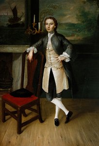 Portrett av Mr. Nevel (olje på lerret)