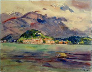 Comer See av Philipp Franck