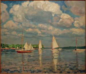 Seilbåter på Wannsee