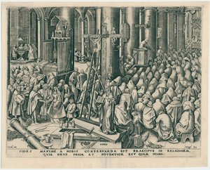 Fides Faith fra De syv dyder, 1559.