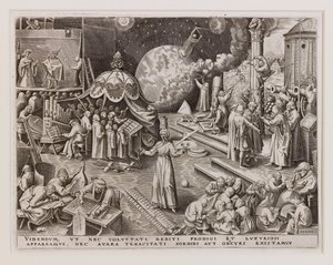 Temperantia Temperance fra De syv dyder, 1560.