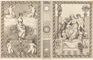 Design for kalender av Philipp Otto Runge