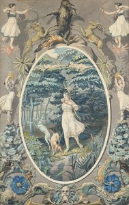 The Joy of Hunting, 1808-9 (penn og wc på papir)