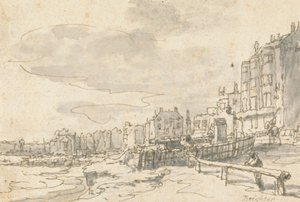 Fronten i Brighton av Philippe Jacques de Loutherbourg