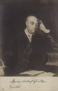 Portrett av George Friedrich Handel