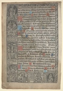 Side fra "Timebok" av Philippe Pigouchet