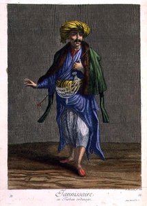 Janitsjar, i en vanlig turban av Philippe Simonneau