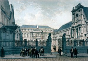 Palace of Fine Arts, Paris av Philippe and Ciceri Eugene (1813 1890) Benoist