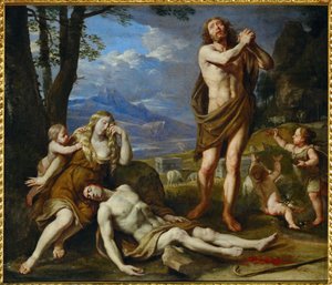 Beweinung Abels (maleri på lerret) av Philippe de Champaigne