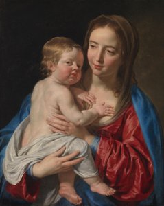 Maria med barnet av Philippe de Champaigne
