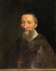 Portrett av biskop Jean-Pierre Camus av Philippe de Champaigne