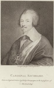 Portrett av kardinal Richelieu av Philippe de Champaigne