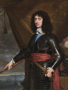 Portrett av kong Charles II av England av Philippe de Champaigne