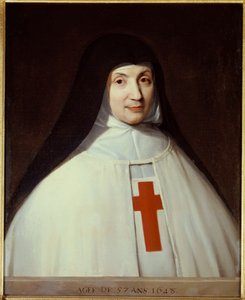 Portrett av mor Angelique Arnauld av Philippe de Champaigne