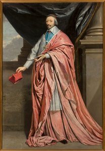 Portrett av kardinal Richelieu av Philippe de Champaigne