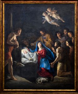 Hyrdenes tilbedelse av Philippe de Champaigne