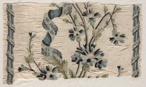 To stykker broderi, 1723-1774.