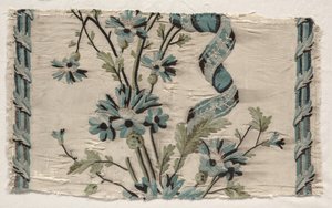 To stykker broderi, 1723-1774.