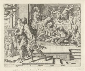 Absaloms hevn Historien om Tamar og Amnon (serietittel) av Philips Galle