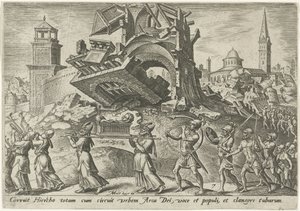 Jerikos øde The Days of Doom of the Jewish People (serietittel) av Philips Galle
