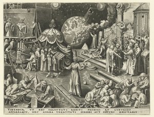 måtehold Temperanse (tittel på objekt) De syv dyder (serietittel) av Philips Galle