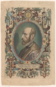 Portrett av Abraham Ortelius av Philips Galle