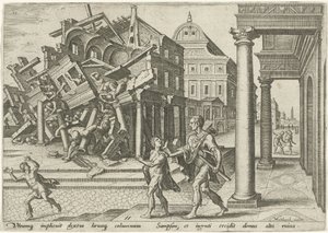 Samson ødelegger filistrenes tempel The Days of Doom of the Jewish People (serietittel)