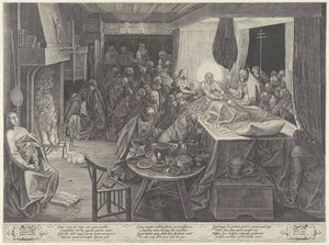 Marys dødsleie av Philips Galle