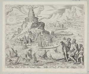 Fyret i Alexandria av Philips Galle
