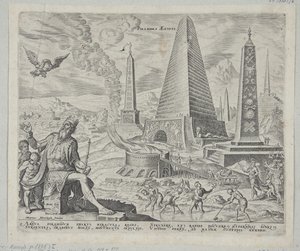 Pyramidene i Egypt av Philips Galle