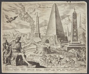 Pyramidene i Egypt av Philips Galle