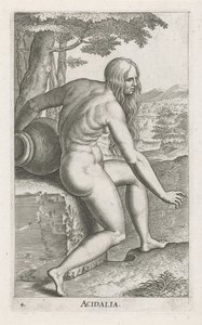 Vannymfe Venus Acidalia Acidalia (tittel på objekt) Stroom en waternimfen (serietittel) Oceanitid-nymfer, epihidrid potamidus naiad (serietittel)
