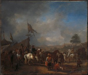  av Philips Wouwermans or Wouwerman