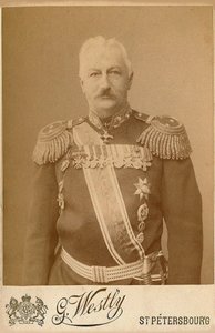 General Konstantin Pavlovich Prezhbyano 1840-1905. av Photo studio E. Westly and Co.