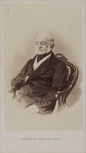 Portrett av grev Karl Robert Nesselrode 1780-1862, ca 1860. av Photo studio Mayer and Pierson.