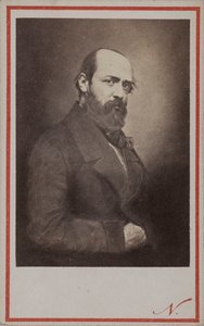 Portrett av Henri Murger 1822-1861, 1861.