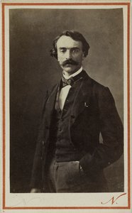 Portrett av Jean-Léon Gérôme 1824-1904, ca. 1870.
