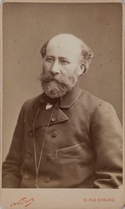 Portrett av Octave Feuillet 1821-1890. av Photo studio Nadar.