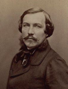 Portrett av pianist og komponist Alfred Quidant 1815-1893, ca. 1870. av Photo studio Nadar.