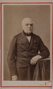 Portrett av komponisten Daniel-François-Esprit Auber 1782-1871, ca. 1870.