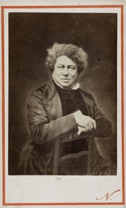 Forfatteren Alexandre Dumas far 1802-1870, 1870.