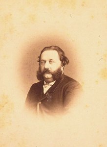 Portrett av komponisten Alfred Jaëll 1832-1882, 1866.