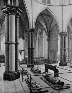 Interiør av Temple Church, City of London, c1905 1906