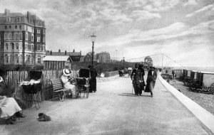 The Parade, Bexhill-on-Sea, East Sussex, tidlig på 1900-tallet.