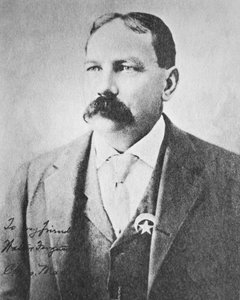 Chris Madsen (1851-1944) (s/hvitt-bilde)