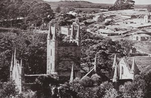 Historiske Port Arthur, Tasmania (s/hvitt-bilde) av Photographer Australian