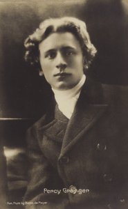 Percy Grainger, australskfødt komponist, arrangør og pianist (1882–1961) (s/h-foto)